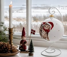 HVIDE JULEKUGLER